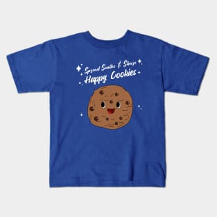 Spread Smiles, Share Happy Cookies! Cookie Day Kids T-Shirt